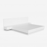 Bett Doppelbett Polsterbett hochklappbar 160x190 cm mit Bettkasten mit 2 Nachttischen im modernen Design Schwaz Sales