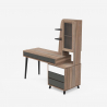 Schreibtisch 120x55 cm modernes Design  Vitrine Home Office Noly Rabatte
