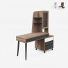 Schreibtisch 120x55 cm modernes Design  Vitrine Home Office Noly Aktion
