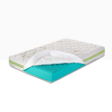 Memory Foam Matratze Einzel-Kingsize 120x190 cm antiallergisch 7 Zonen Leaf Plus Eigenschaften