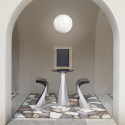 Bicolor Hochtisch im modernen Design Slide Jet Next Aktion