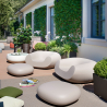 Moderne Design-Sessel für Garten, Bar und Restaurant Chubby Slide 