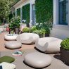 Modernes Design Sessel im Freien Garten Bar Restaurant Chubby Slide 