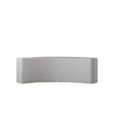 Lichter Panca Design-Gartenbank Luna Modern für Außenbereich Moon Slide Rabatte