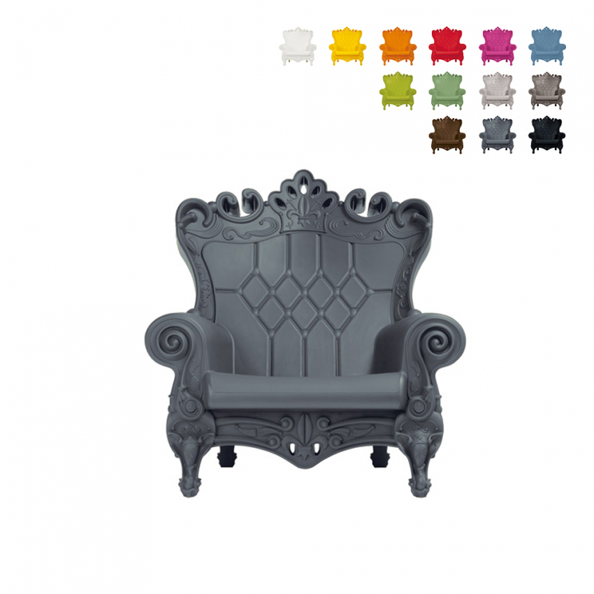 Kinderstuhl modernes Design Kunststoff Little Queen Of Love Slide Aktion
