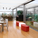 Modulare Polsterbank für Bar, Restaurant und Garten Soft Snake Slide Katalog