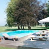 Verstellbare Sonnenliege modernes Design für Strand und Garten Ponente Slide 