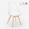 transparenter Stuhl mit Kissen in skandinavischem Design Goblet caurs Katalog