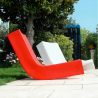 Moderner Schaukelstuhl für Wohnzimmer, Garten, Terrasse Twist Slide 