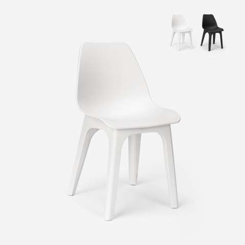 Moderne Polypropylen Stuhl für Küche Bar Restaurant Außenbereich Progarden Eolo Aktion