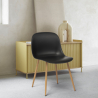 Stühle im skandinavischen Design für Küche Esszimmer Restaurant Sleek Modell