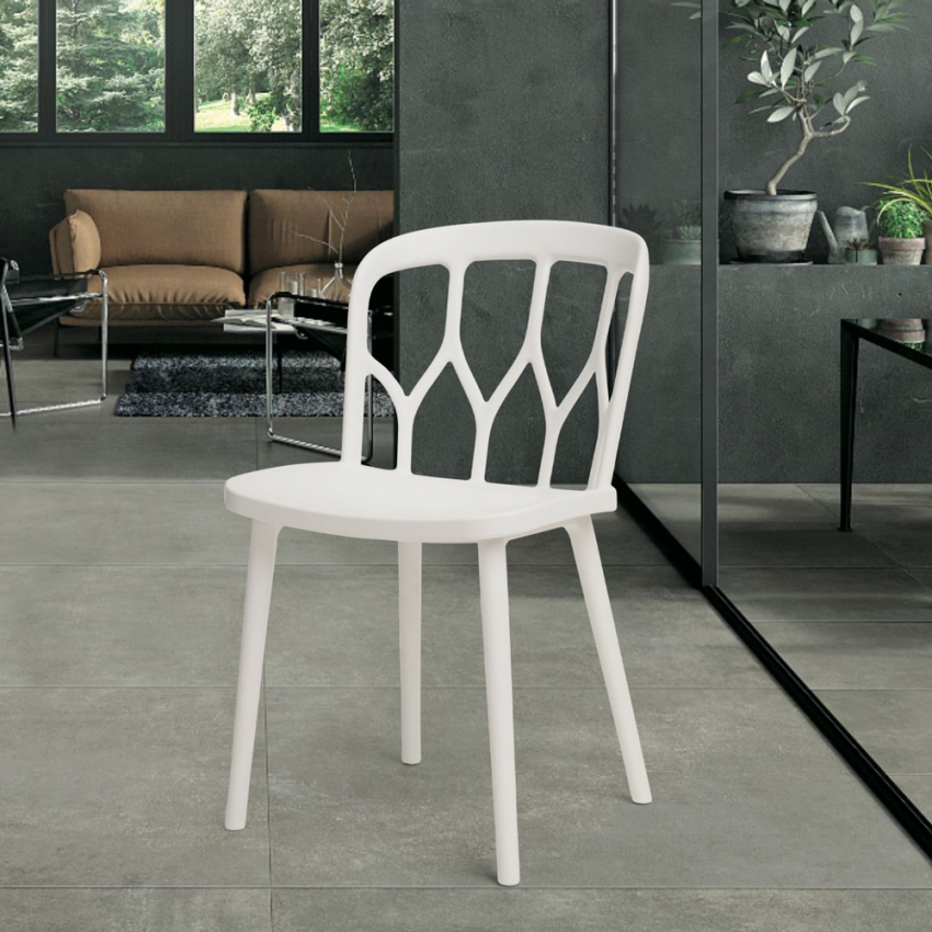  Alchimia Flow: Moderne Ddesignstühle Küche, Bar und Garten aus Polypropylen Alchimia 