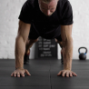 Stoßfeste Fitness-Studiomatte 1x1m Fit Square Indoor Kauf