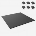 Stoßfeste Fitness-Studiomatte 1x1m Fit Square Indoor Aktion