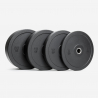 2 x Olympische Hantelscheiben 5 kg Gummi Cross-Training Bumper HD Rabatte