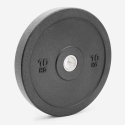 2 x Olympische Hantelscheiben 10 kg Gummi Cross-Training Bumper HD Angebot