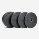 2 x Olympia-Hantelscheiben 15 kg Gummi Cross-Training Bumper HD Rabatte