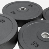 2 x Olympia-Hantelscheiben 15 kg Gummi Cross-Training Bumper HD Lagerbestand