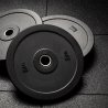 2 x Olympia-Hantelscheiben 15 kg Gummi Cross-Training Bumper HD Katalog