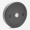 2 x Olympia-Hantelscheiben 15 kg Gummi Cross-Training Bumper HD Angebot