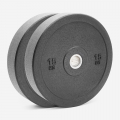 2 x Olympia-Hantelscheiben 15 kg Gummi Cross-Training Bumper HD Aktion