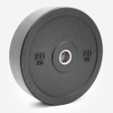 2 x Olympische Hantelscheiben 20 kg Gummi Cross Training Bumper HD Angebot