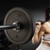 2 x 10 kg Gummischeiben Gewichte Cross-Training Langhantel olympisch Bumper HD Dot Rabatte