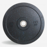 2 x 20 kg Gummi-Hantelscheiben für Cross-Training Olympiastange Bumper HD Dot Angebot