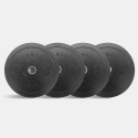 2 x 10 kg Olympische Hantelscheiben Bumper Cross-Training Gummi HD Italy Rabatte