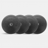 2 x 10 kg Olympische Hantelscheiben Bumper Cross-Training Gummi HD Italy Rabatte