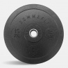 2 x 15 kg Olympische Gewichtscheiben Bumper aus Gummi für Cross Training HD Italy Angebot