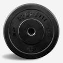 2 x Bumper-Gewichtsscheiben 5 kg für Olympiastange Fitnessstudio Training Angebot