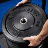 2 x Bumper-Gewichtsscheiben 5 kg für Olympiastange Fitnessstudio Training Rabatte