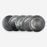 2 x Gummi-Hantelscheiben 15 kg Olympic Barbell Fitnessstudio Bumper Training Auswahl