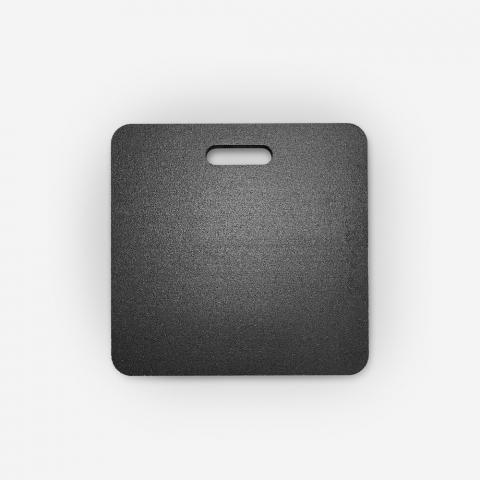Fitnessmatte quadratisch Gummi 50x50cm stoßdämpfend 20mm stark G-Mat Square Aktion