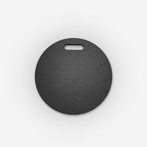 Runder stoßdämpfender Fitnessmatte 50cm Durchmesser Gummi 20mm G-Mat Round Aktion