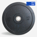 2 x 20 kg Gummi-Hantelscheiben für Cross-Training Olympiastange Bumper HD Dot Verkauf
