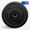 2 x Gummi-Hantelscheiben 15 kg Olympic Barbell Fitnessstudio Bumper Training Verkauf
