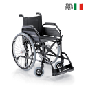 Leichter faltbarer Rollstuhl aus Aluminium 11,5 kg Levi Surace Verkauf