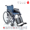 Faltbarer Aluminium-Rollstuhl für Senioren 16kg mit Beinstütze S14 Surace Angebot
