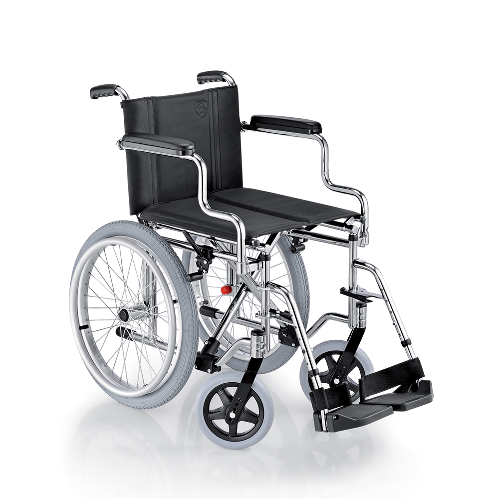 Faltrollstuhl selbstfahrender Rollstuhl ältere Behinderte kompakt Panda Surace