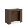 Ausziehbarer Konsolentisch Esszimmer 90x48-296cm Holz Venus Noix Angebot