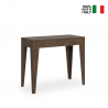 Ausziehbarer Tisch Holz Esszimmer 90x42-302cm Isotta Noix