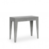 Ausziehbarer Konsolentisch 90x42-302 cm Esstisch grau Isotta Concrete Angebot