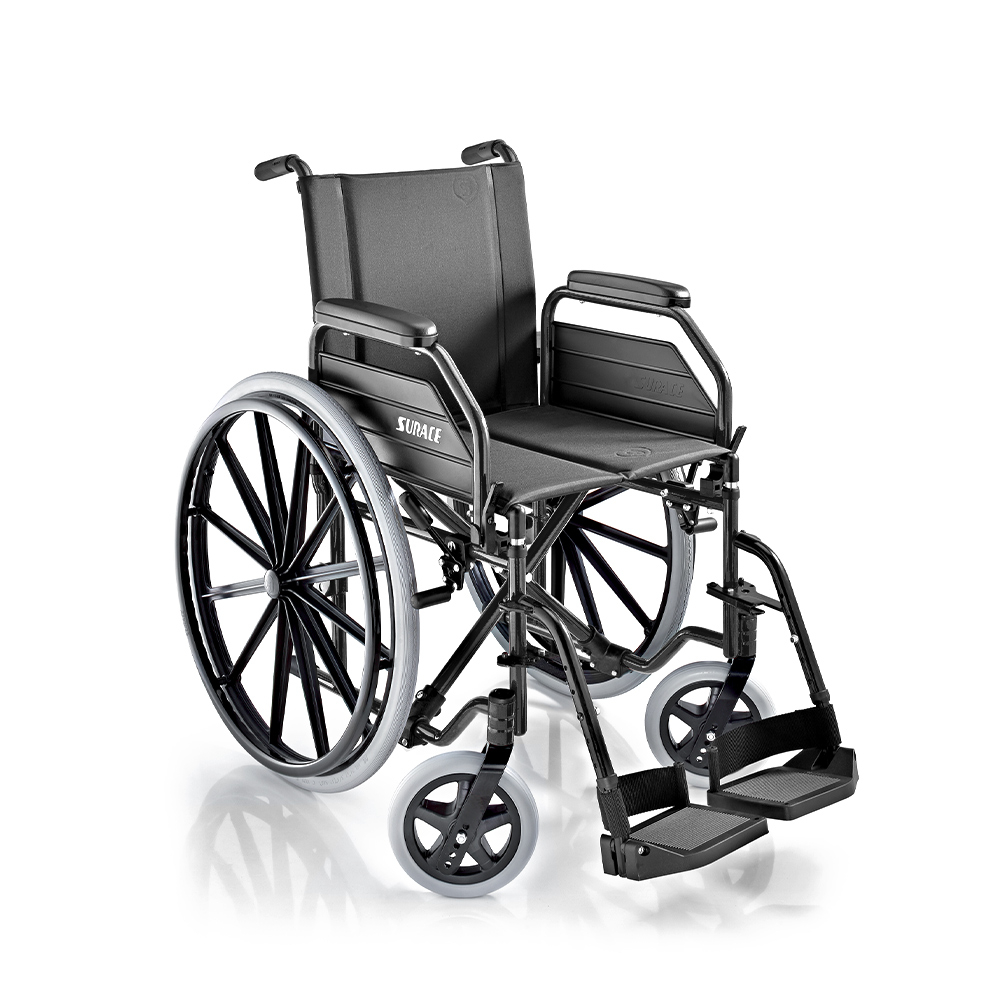 Leichter faltbarer Rollstuhl aus Aluminium für Senioren und Behinderte Squillo Surace