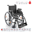 Leichter faltbarer Rollstuhl 13kg für Senioren und Behinderte S13 Surace Angebot