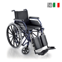 Surace 500 Großer selbstfahrender Rollstuhl mit faltbarer Beinstütze für Behinderte Verkauf