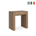 Ausziehbare Eingangskonsole Esstisch 78x47-299cm Holz Allin Oak Verkauf