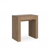 Ausziehbare Eingangskonsole Esstisch 78x47-299cm Holz Allin Oak Angebot