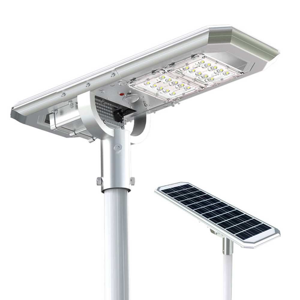 Atlas Solar Led Strasselampe 2000 Lumens mit Aufgestellten